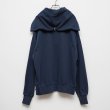 画像6: MAGICNUMBER｜OLD SIGN WASED ZIPHOOD SWEAT｜NAVY (6)