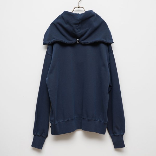 画像6: MAGICNUMBER｜OLD SIGN WASED ZIPHOOD SWEAT｜NAVY (6)