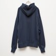 画像4: MAGICNUMBER｜OLD SIGN WASED ZIPHOOD SWEAT｜NAVY (4)