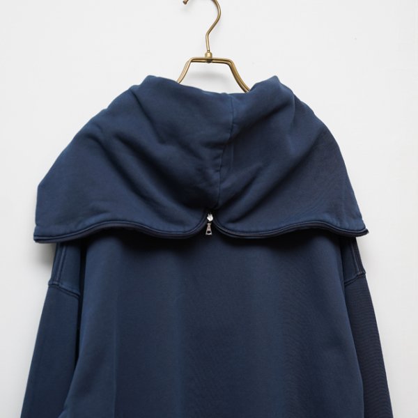 画像7: MAGICNUMBER｜OLD SIGN WASED ZIPHOOD SWEAT｜NAVY (7)